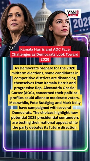 Kamala Harris and AOC Face Challenges as Democrats Look Toward 2028