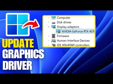 How To Update Graphics Driver In Windows 11 and 10