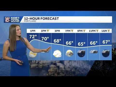 Localized heavy rain tonight