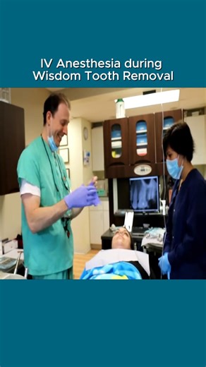 Iv anesthesia during wisdom tooth removal #foryou #Dr_B #anesthesia #wisdomtooth #ivsedation | Inside Anesthesia