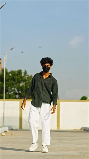 Rangi rangama bgm🤍But steps🫠📈? #shorts #dance #maskboy #trending
