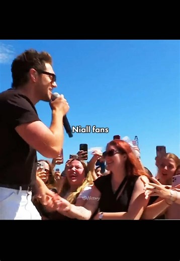 Louis Tomlinson concert barricade moments with Niall Horan