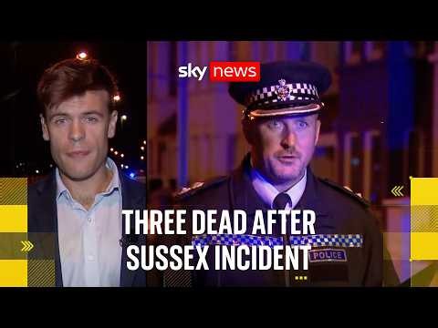 Three family members dead  after incident in Shoreham