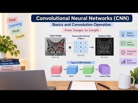 🚀 Convolutional Neural Networks (CNN) Explained | CNN Architecture, Convolution Operation, Stride