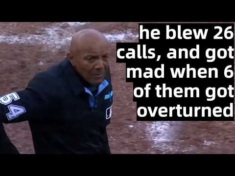 This Umpire Got Mad After Having Six Calls Overturned, Then Took It Out on The Players