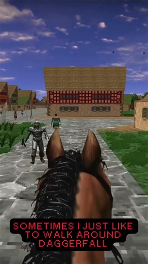 Daggerfall Unity – just walk #gaming #games #classicgames