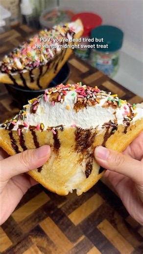 POV: ur dead tired but ur man wants midnight sweet treat