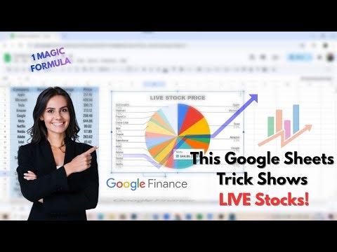 Google Finance Full Tutorial 🔥 Track Stocks Like a Pro in Excel/Sheets | Live Data + Dashboard