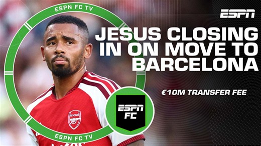 🚨 Gabriel Jesus is set to join Barcelona on a two-year contract 🚨 | ESPN FC
