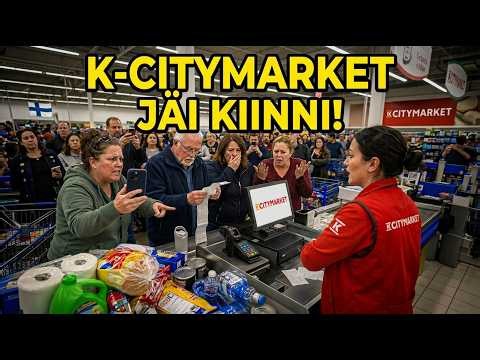 K-Citymarket Jäi Juuri Kiinni… Kaikki Tiesivät, Että Jokin Oli Pielessä