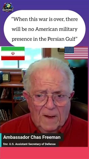 “When this war is over, there will be no American military presence in the Persian Gulf”
