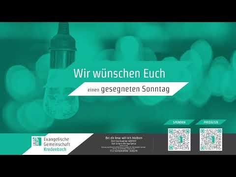 Gottesdienst mit Bernd Kortmann (ERF)