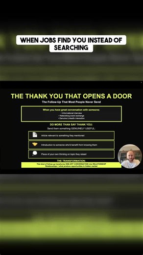 #careergrowth #jobsearchtips #networking #personalbranding | Nathan Edwards