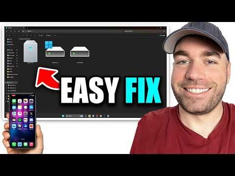 How To Fix iPhone Not Connecting to Windows 11 PC (2026)