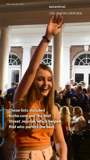 2 Arizona universities named among top US party schools