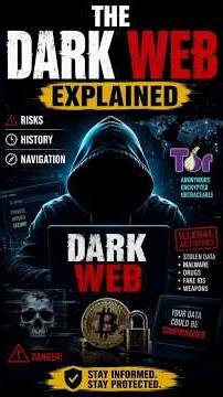 Dark Web Secrets Revealed | Hidden Internet Explained #DarkWeb #CyberSecurity #Internet #Technology