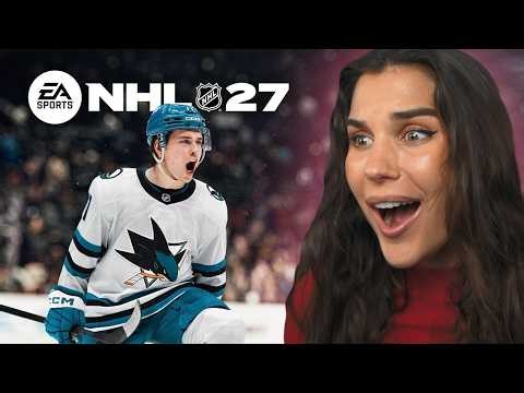 My Favorite Sports Game?! First Time Ever Playing NHL 27