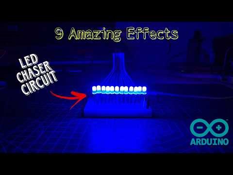 LED Chaser Without 4017 IC 😳 | Arduino Beginner Project | Technical Yt