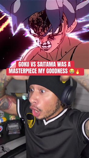 GOKU BEAT SAITAMA IN DEATH BATTLE THAT'S MY FUCKING GOAT HE GOT HIS W‼️ #GokuVersusOnePunchManDeathBattle #DeathBattle #Goku #1PunchMan #anime