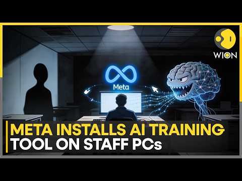 Meta Installs AI Training Tools On Staff Pcs | WION World News