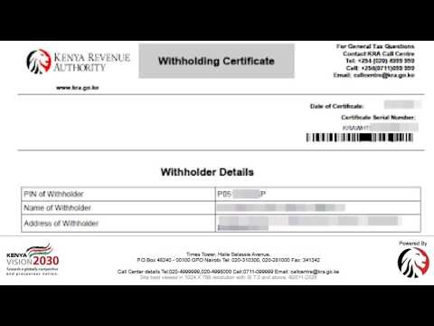 KRA Withholding Tax Kenya 2026 Explained | How to File WHT Returns on iTax (Step-by-Step Guide)