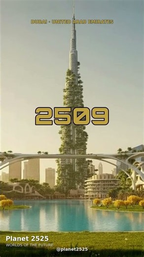 Dubai in 2525 — Nature Takes Back the City #shorts