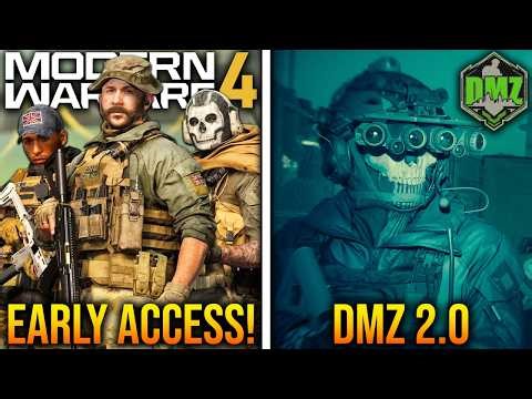 New MODERN WARFARE 4 LEAKS! (EARLY ACCESS, DMZ 2 UPDATE, & More)
