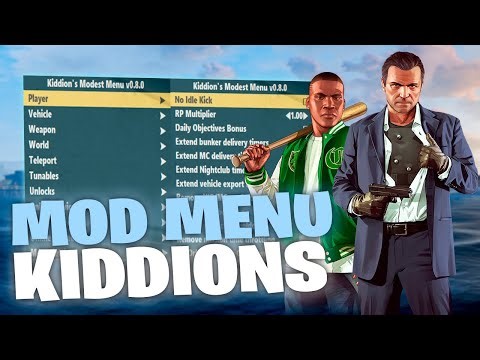[2026] Kiddions Mod Menu | GTA 5 PC Mod Menu with Tutorial | Free GTA 5 Mod Menu