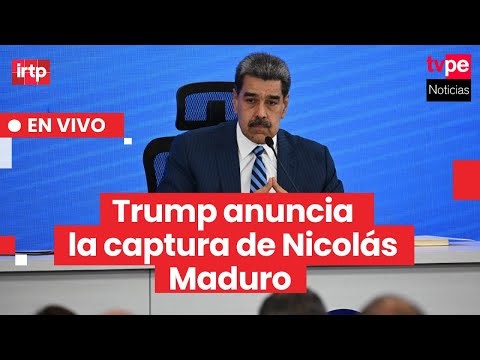 EE. UU. bombardea Venezuela y dice que capturó a Maduro | TVPerú Noticias EN VIVO
