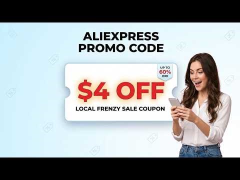 AliExpress Promo Code March 2026 | $4 OFF Local Frenzy Sale Coupon + Up to 60% OFF