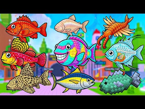 How to get ALL 35 NEW FISH in Find the Fish 🐟 Roblox