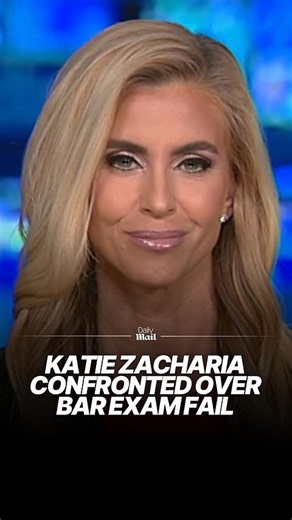 Katie Zacharia says she did not pass bar exam in brutal interview