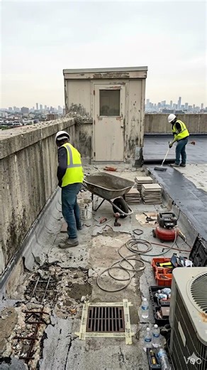Rooftop Deck Transformation Timelapse: From #usa #trending #TimelapseBuild #shorts