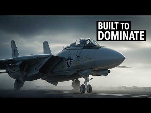F-14 Tomcat: The HYBRID Design That DOMINATED Air Combat