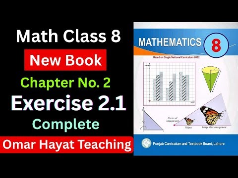 Class 8 Math Chapter 2 Exercise 2.1 | New Book | 8 Class Math Exercise 2.1 New Book