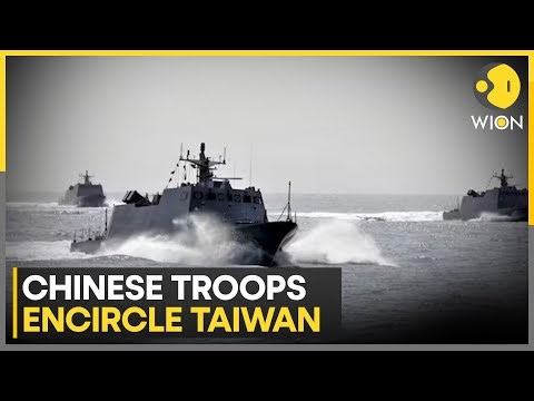 China-Taiwan Tensions | Missiles, Jets, Warning Shots: War Drills Shake the Taiwan Strait | WION
