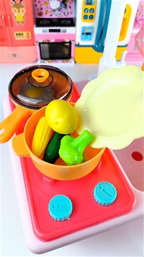 Satisfying with Unboxing & Review Miniature Kitchen Set | ASMR Video no music #asmrtoys #cooking