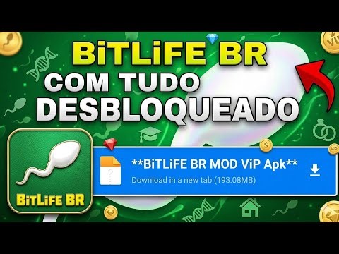 BITLIFE BR MOD Apk ATUALIZADO 2026 ViP (TUDO DESBLOQUEADO)DINHEIRO INFINITO