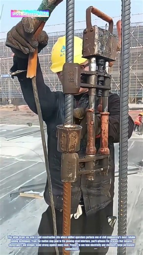 Spark and Fusion: How Electroslag Pressure Welding Joins Steel Rebar Forever