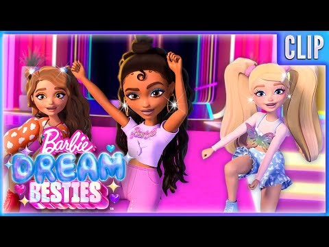 The Dream Besties Work Together To Make A Music Video! | Barbie Dream Besties | Clip