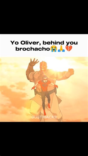 Oliver BEHIND YOU! 😭 #invincible #invincibleseason4 #conquest