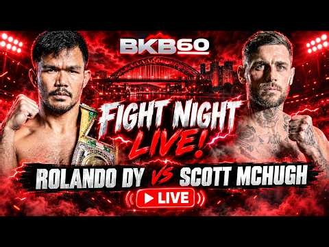 🔴 LIVE :🔥 ROLANDO DY vs SCOTT MCHUGH 🥊 | COUNTDOWN TO WAR | BKB CHAMPIONSHIP #bareknuckle #fyp