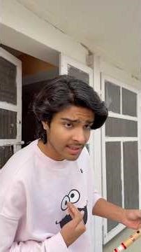 POV: BANSURI hi Defected hai🪈😂 | #krishnakakran #shorts #shortfeed ￼