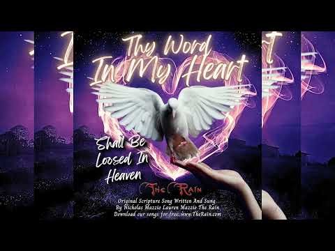 DBU8n5 99SP Shall Be Loosed In Heaven Matthew16vs Thy Word In My Heart Nicholas Mazzio Lauren Maz