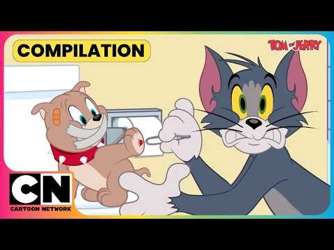 Tom's Splinter Disaster!🌵| Tom and Jerry😺| Cat & Mouse | Classic Cartoon😁| @cnindia ​
