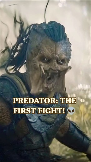 Predator: Badlands (2025) — Dek's First Alien Fight ⚔👽 #movie #trending #viral #youtubeshorts