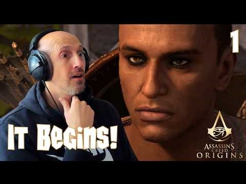 My FIRST ever Assassin's Creed game begins! | Origins part 1