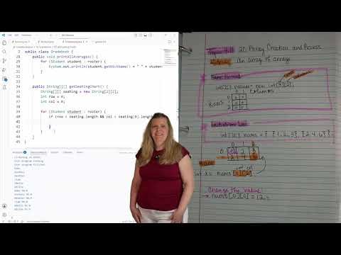 Duke & Duchess Build a Seating Chart with 2D Arrays | AP CSA Unit 4 Review with Duchess