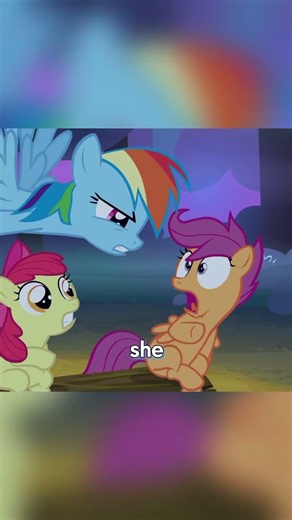 How did Rainbow Dash and Scootaloo become sisters #mylittlepony #story #mlp
