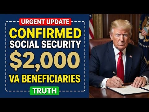 New $2,000 Stimulus Check Confirmed? What Seniors & Disabled MUST Know Now